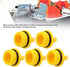 6G8?15363?00, Portable Durable 5pcs Replacement Engine Oil Filler Caps Universal for 4 Stroke Outboard Motor...
