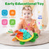 KMUYSL Baby Toys 0 to 12 Months, Musical Stuffed Animal Toys for 0-6 6-12 Months, Plush Sensory Turtle Toys with Crinkle, Infant Tummy Time Toys f...