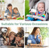 Stroller Fan, Portable Bladeless Fan Mini Handheld Fans, 4-Speed Options USB Rechargeable Battery Operated Fan, Suitable for Stroller, Desk, Handh...
