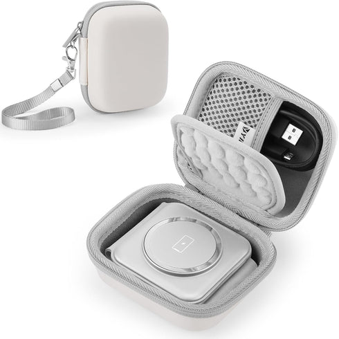 Yinke Travel Wireless Charger Case for UCOMX Nano/Hicober/Iseyyox/RTOPS/IMPUVERS 3 in 1 Wireless Charger, Magnetic Foldable Charging Station Bag, ...