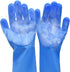 Pet Grooming Gloves, Yintoper Dog Washing Gloves with High-Density Teeth, Heat Resistant Silicone Cat Hair Remover with Enhanced Five Finger Desig...