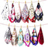 10PCS Silk Feeling Satin HeadScarf Neck Hair Small Square Scarf Color Random...