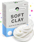 Original Stationery Soft Clay for Slime Making, Moldable Modeling Clay Slime for Art & Craft for Kids, Add to Glue and Shaving Foam to Make Butter...