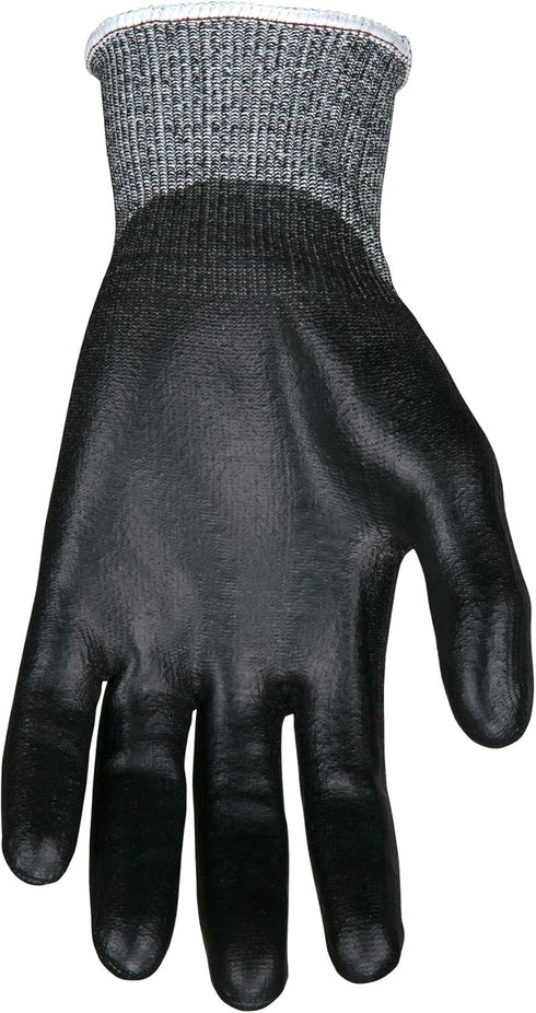 MCR Safety 92723PUM Cut Pro 13 Gauge HyperMax Work Glove, Cut Protection Glove, Polyurethane Coated Palm & Fingertips, Medium...