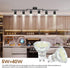 GU10 Dimmable Track Lighting LED Bulbs 40W Equivalent, 5W 5000K Bright Daylight White, LED Bulb Replacement for Recessed, 400LM, 6 Packs...
