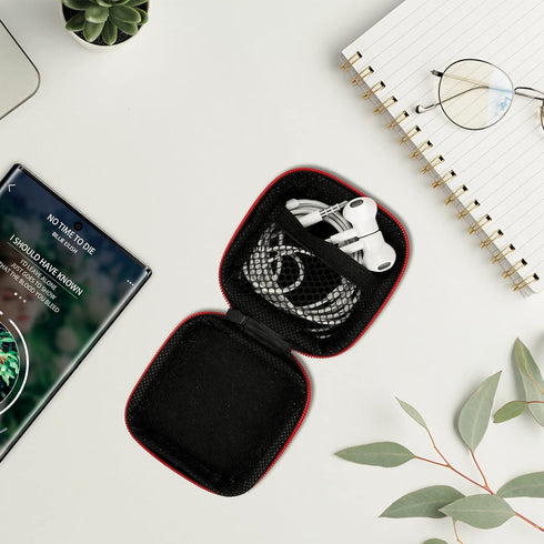 3.5mm Earbuds Noise Canceling Headphone with Microphone Magnetic in-Ear Wired Jack Earphone for Google Pixel 4a 3a 5a Samsung A15 S10 S10e S9 Gala...