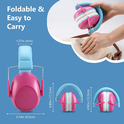 ProCase Kids Noise Cancelling Headphones, Kids Ear Protection Monster Jam Truck, Fireworks Hearing Protection Noise Reduction, Noise Canceling Ear...