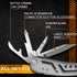 Multitool 24-in-1 with Mini Tools Knife Pliers and 11 Bits - Multi Tool All in One Multi Function Gear for Men Best Multi-tool Kit for Work EDC Ca...