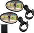 Hestya Bike Mirror 360 Degree Adjustable Safe Rotatable Handlebar Mirror Bicycle Mirror Cycling Rear View Mirror Shockproof Acrylic Convex Mirror ...