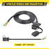 Oyviny Vehicle-Side 4-Pin Flat Trailer Wiring Harness 5 Feet Heavy Duty 4 Pin Female Trailer Connector 18AWG Pure Copper Wire W/PVC Jacketed Cable...