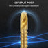 Titanium HSS Drill & Saw Bit Set Twist Drill Bits 3-8mm Serrated Side Cutting Drill Bit Woodworking Tools for Wood Dry Wall Plastic Metal...