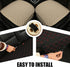 Car Seat Bottom Cover Pad, Breathable Auto Front Seat Protector with Storage Pocket, Comfortable Seat Bottom Cushion Mat for Most Vehicle, Univers...