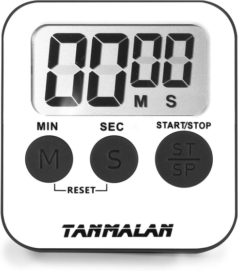 Kitchen Timer for Cooking Loud Alarm, Large Display, Auto Memory Loud Alarm, Large Display,Big Button?for Kids for Teacher Classroom Must Haves,Co...