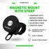 CHARGEWORX Magnetic Gym-Bike Phone Holder, Treadmill and Stroller Phone Mount, Compatible with MagSafe iPhone 16/15/14/13/12 and Magnetic Android ...