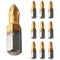 10Pcs PH2 Anti Slip Screwdriver Bit Set,1/4 Inch Hex 25mm Length Titanium Magnetic Drill Bits Set for Electric Screwdriver Impact Drill...