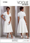 Vogue Misses' Lined Dress Sewing Pattern Packet by Badgley Mischka, Design Code V1950, Sizes 6-8-10-12-14, Multicolor...