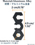 NACETURE Aluminum Alloy Rope Tensioner Camping Tent Guyline Cord Adjuster Camping of Gear for Camping, Hiking, Backpacking Ultralight Tent Stakes ...
