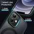 JETech Magnetic Case for iPhone 12/12 Pro 6.1-Inch Compatible with MagSafe, Translucent Matte Back Slim Shockproof Phone Cover (Dark Green)...