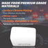 Passenger Right Side Power Heated Convex Mirror Glass Fits for 2004-2014 Ford F-150 Replacement for 4L3Z-17K707-DA...