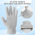 Evridwear Microfiber Dusting Gloves, Dusting Cleaning Glove for Plants, Blinds, Lamps and Small Hard to Reach Corners, 2 Pairs (Grey S/M & Blue S/...