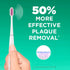 GUM Sonic Powered Toothbrush, Tapered Bristles Clean Below The Gumline, Bundle, White, 1 Handle(1ct) + 2 Refills(2ct. 1pk)...
