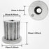 1pcs Pulsator Repair Core 15 Teeth Pulsator Core Gear Sleeve Connector For LG Washing Machines(Inner 11 Teeth,Outer 15 Teeth)...