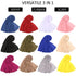 Head Wrap Stretch Jersey Turban Extra Long Hair Scarf Soft Breathable African Knit Head Scarves Turban Tie for Black Women...