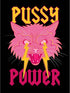 Aesthetic Poster Preppy Room Decor, Cat Canvas Wall Art, Female Power Art Painting, Lightning Art Print for Teen Girls Bedroom College Dorm Room D...