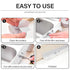 3 Rolls 10.5 Feet Caulk Tape Toilet Caulking Strip Self Adhesive Caulk Strip Bathroom Caulk Tape Sealing Strip Bathtub Tape Peel and Stick Caulk S...