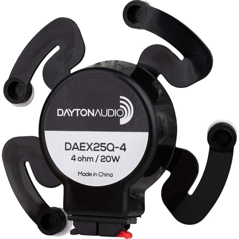 Dayton Audio DAEX25Q-4 Quad Feet 25mm Exciter 20W 4 Ohm...
