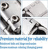 Pipe Repair Clamp for pipes OD:3/4inch or 19mm-21mm, Leak Sealer,Emergency Pipe Repair Kit for Copper Pipes Plastic Pipes Galvanized Pipes Steel P...