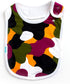 Baby Bib Large Toddler Burpy Absorbent Feeding Reflux Drool Teething Snap Button (Veggies)...