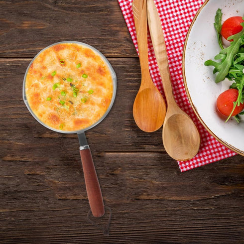 Hemoton Mini Stainless Steel Fry Pan Nonstick Frying Pan Skillet, 5.4 Inch Cooking Surface Nonstick Skillet Use in the Oven, on the Stove, on the ...