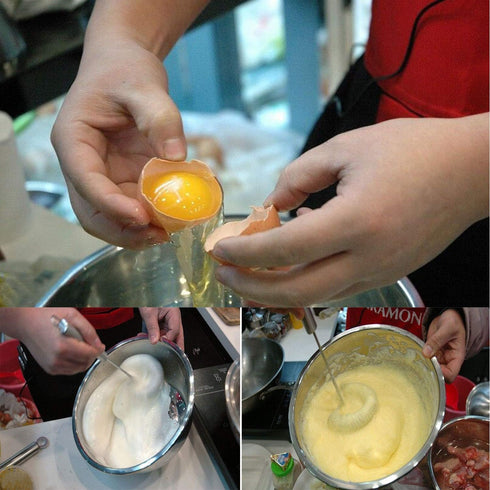 Egg Beater Stainless Surround helixSpring Coil Whisk, Egg Frother, Milk and Blender - Kitchen Utensils (small)...