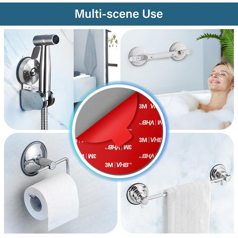 volport Sticky Adhesive Replacement for Dashboard Suction Cup Mount, 80mm (3.15") 4pcs 3M VHB Circle Double-Sided Extra Strong Adhesive Sticker Ta...