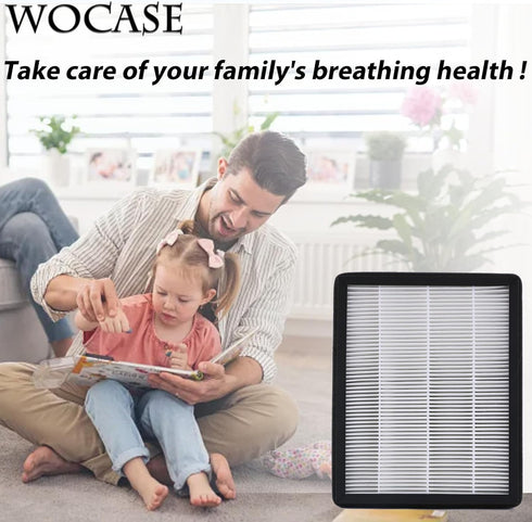 2-Pack IAF-H-100A True Idylis A Replacement Filter, Compatible with FAP-C01-A, Idylis Air Purifiers AC-2119, IAP-10-100, IAP-10-150, IAPC-40-140, ...