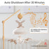 FEISIKE Crib Mobile Motor, Baby Crib Mobile Spinner Nursery Decor Mobile Music Box Volume Control 35 Infant Lullabies Rotating Hanging Rattles Bat...