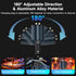 Retractable Car Charger, 4 in 1 Fast Car Phone Charger 60W, USB C Car Charger (Dual Lightning Retractable Cords)...