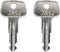 2854 X-Cargo Luggage Roof Keys,X-Cargo Roof Rack Key Karrite Ski Bike xcargo Carrier Skyline Sportrack XL,Replacement Key for X-Cargo roof racks[2...