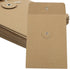 20 Pcs String Tie Closure Kraft Paper Envelope, 14x10cm/5.51x3.94inch Vintage Brown Envelopes Square Small Envelopes for Photo Card Document Coin ...