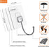 GLUIT Large Adhesive Hooks for Hanging Heavy Duty 22 lbs - Robe Towel Hanger Hooks, Waterproof Adhesive Wall Hooks for Home, Bathroom, Kitchen, Of...