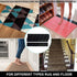 16 pcs Rug Pads Grippers, Non Slip Grippers for Hardwood Floors Hold Rugs in Place, Easy to Install and Reusable Carpet Tape, Rugs Tape for Area R...