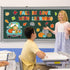 69Pcs Fall Classroom Bulletin Board Decorations Blue Truck Pumpkin Maple Leaves Cutouts for Autumn Thanksgiving Home School Wall Chalkboard Decor...