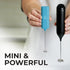 Zulay Kitchen Powerful Mini Milk Frother Handheld - Electric Hand Mixer - Portable Frother Wand for Coffee - Small Drink Blender for Lattes, Cappu...