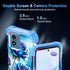 Miqala for Moto G 5G 2024 Case,Glow in The Dark Three Layer Heavy Duty Shockproof Full Body Protection Hard Plastic Bumper+Soft Silicone Protectiv...