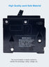 ?????? ?????????????? 25 Amp 2 Pole Type QP Circuit Breaker Plug-in Mount Standard MCB Thermal Magnetic Protection, 10KA 120/240V, Compatible with...