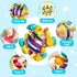 2PCS Teething Toy for Babies 0-6-12 Month Infant Teether Relief Toy for Baby 3-6-12-18 Month Montessori Development TV Remotes Sensory Toy for New...