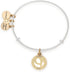Alex and Ani Women's Initial P Charm Bangle...