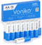 Voniko - Premium Grade AA Batteries -16 Pack- Alkaline Double A Battery - Ultra Long-Lasting, Leakproof 1.5v Batteries - 10-Year Shelf Life...