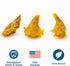 Best Bully Sticks Chicken Breast Dehydrated Dog Treats - Chicken Fillet Treats for Dogs 8 oz. - All Natural High Protein Real Chicken Premium Jerk...